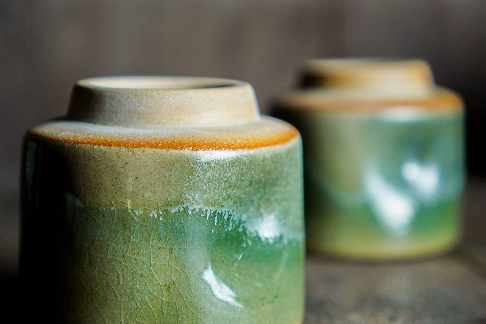 Thumbnail: 匠人茶杯 / Tea Cup - Green