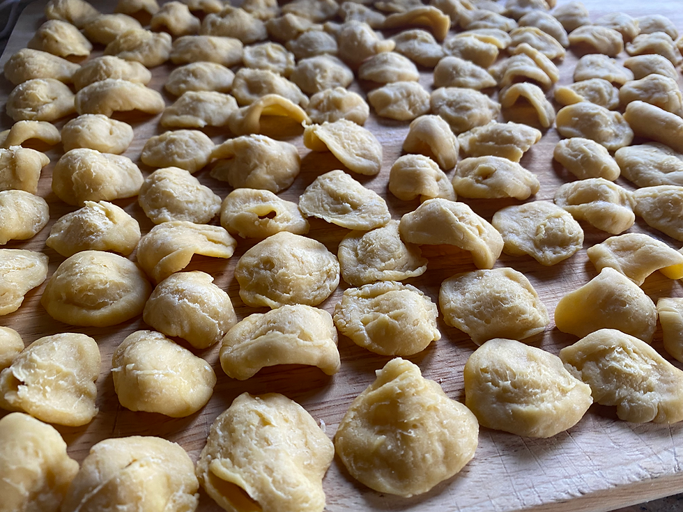 Fresh Orechiette made by hand