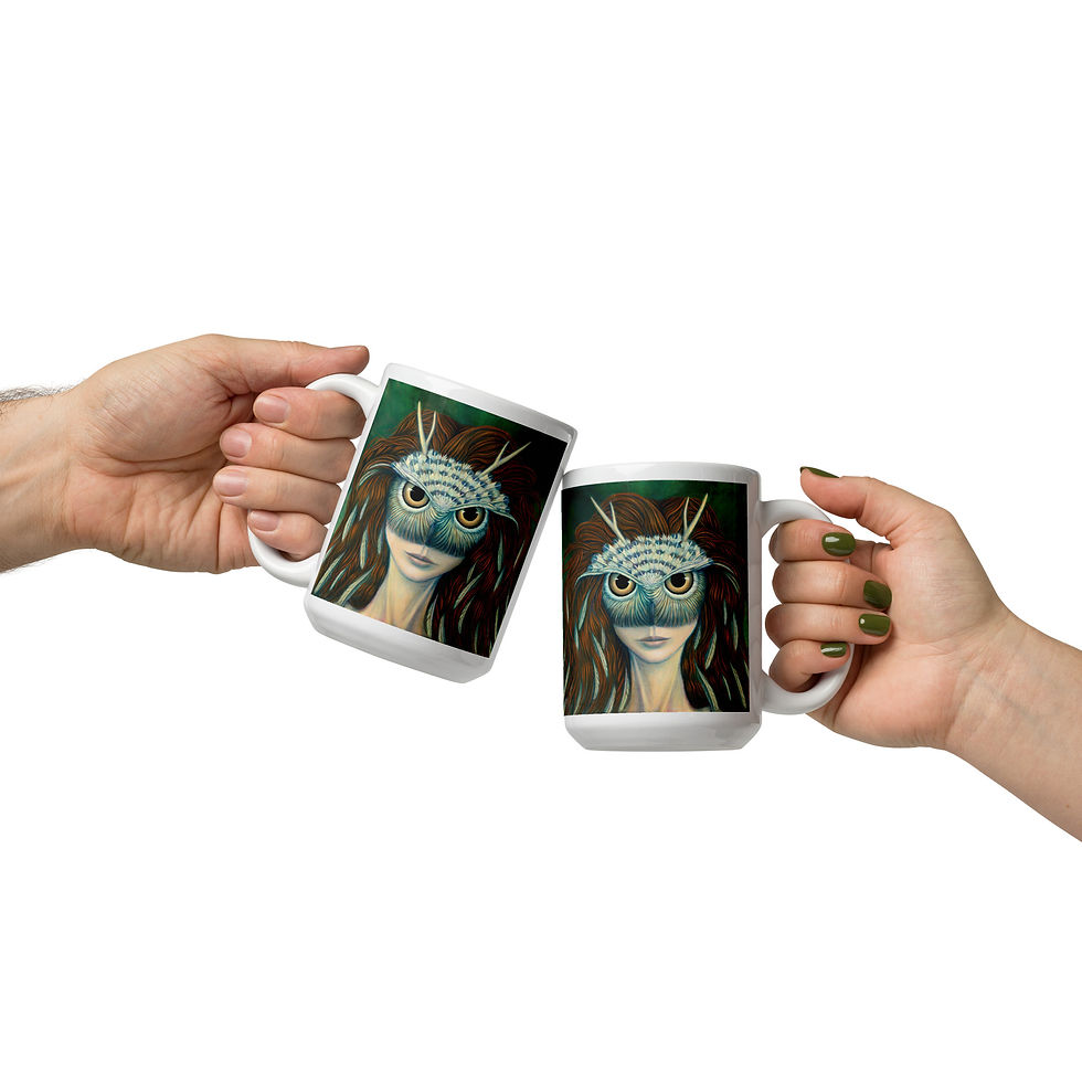 Thumbnail: Wisdom on a White Glossy Mug