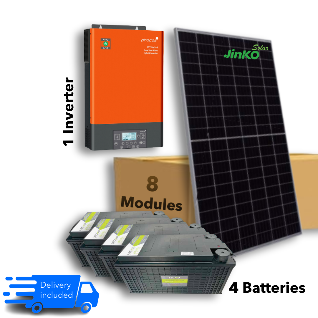 5kva Lite Solar Kit With 10kwh Agm Batteries