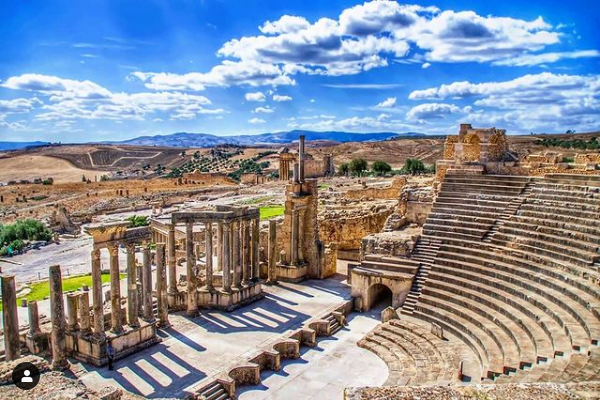 antiguo pueblo tunecino