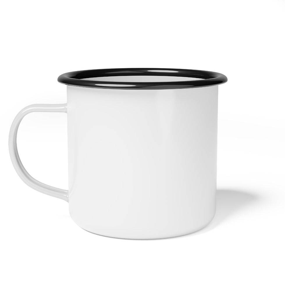 Thumbnail: Enamel Camp Cup 12oz Coffee & Sweatpants Lover's Outdoor WFH Mug