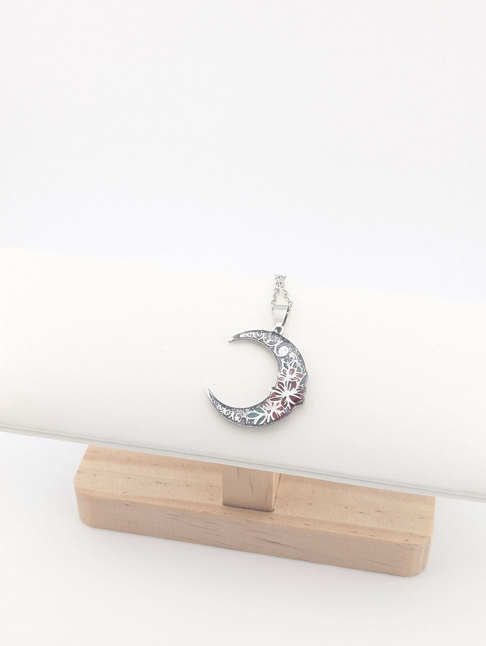 Miniature : Collier Elégance Lucy rouge