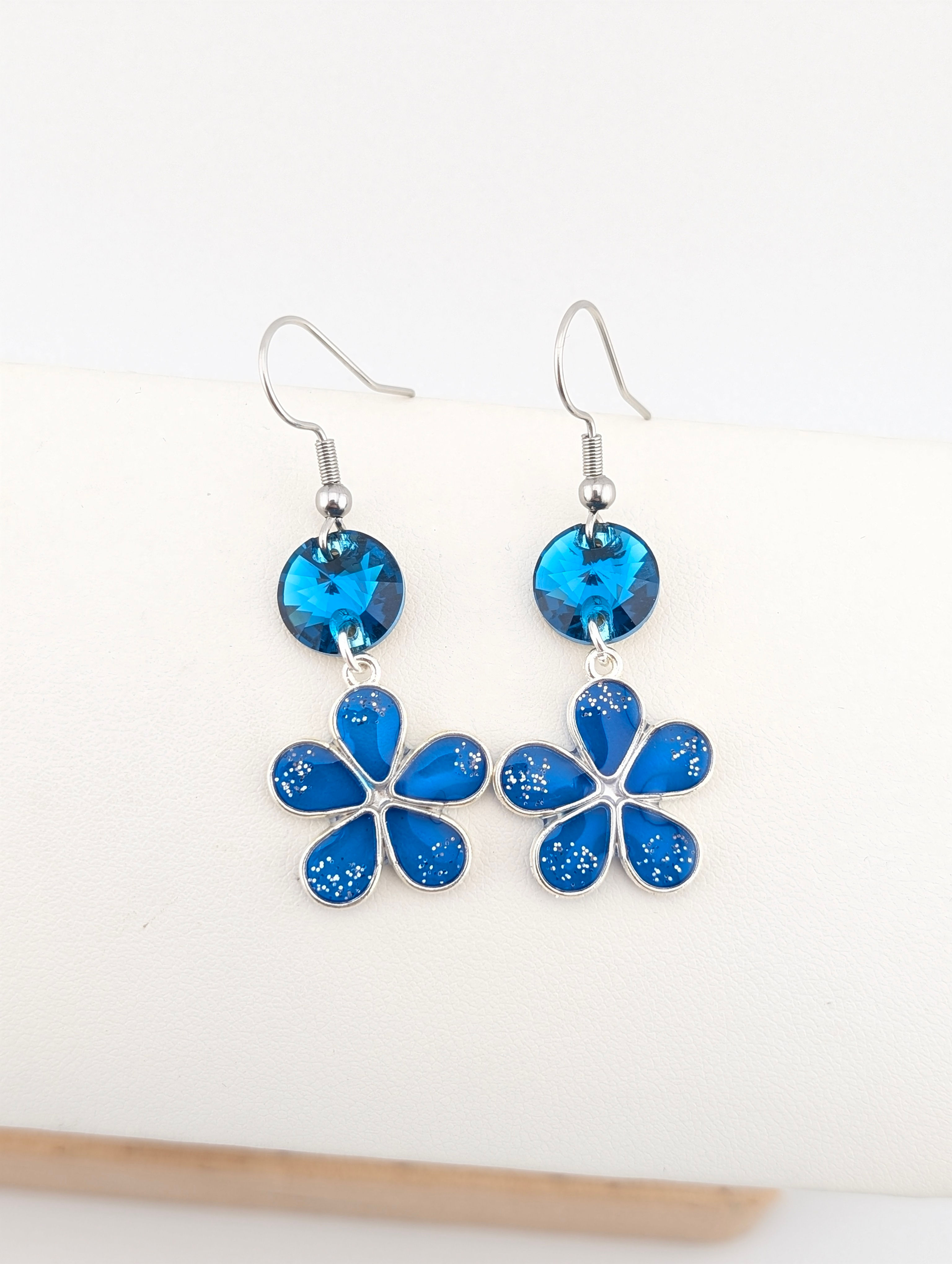 Boucles d'oreilles Florale Camille