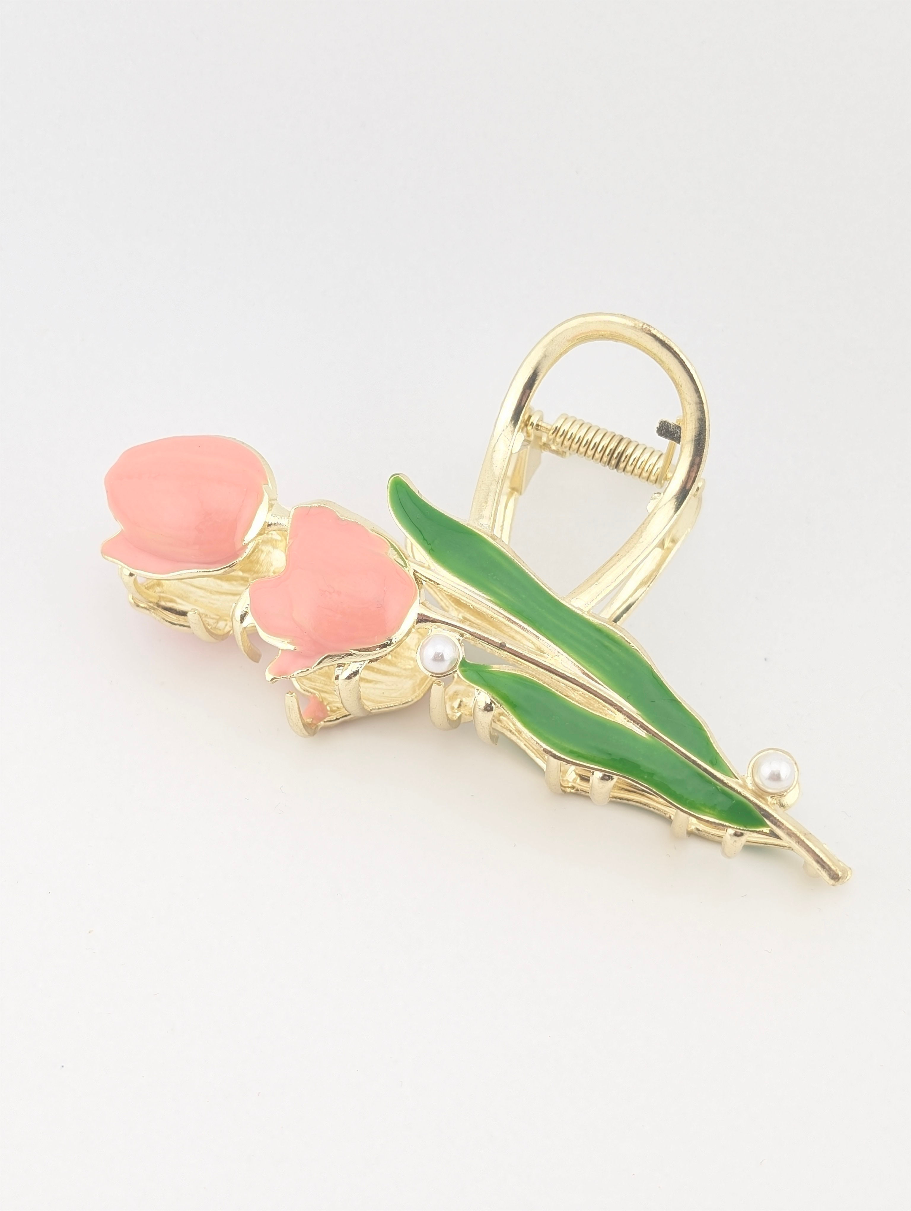 Pince duo de tulipes