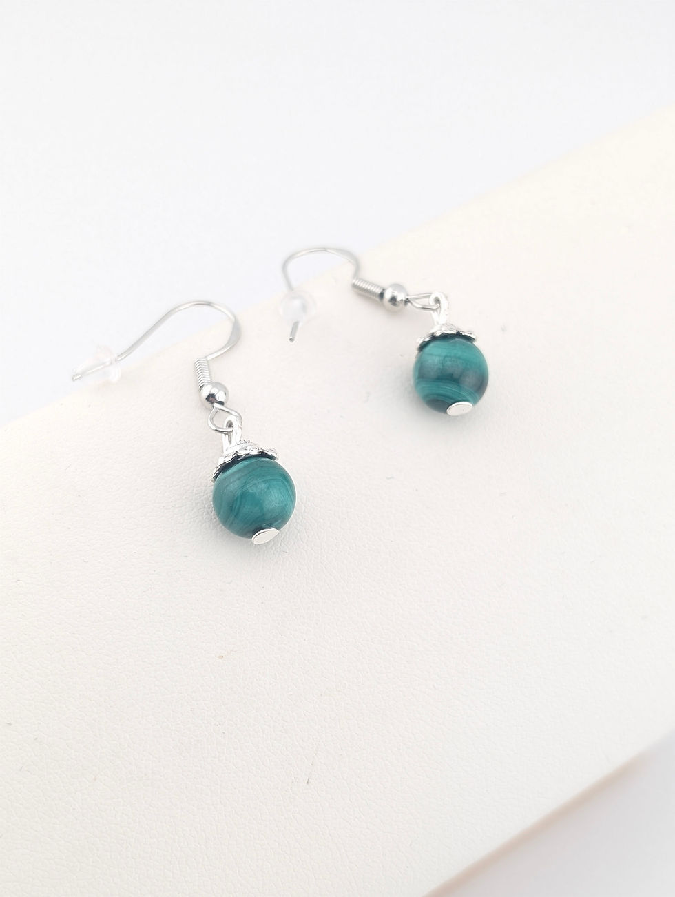Miniature : Boucles d'oreilles Malachite 