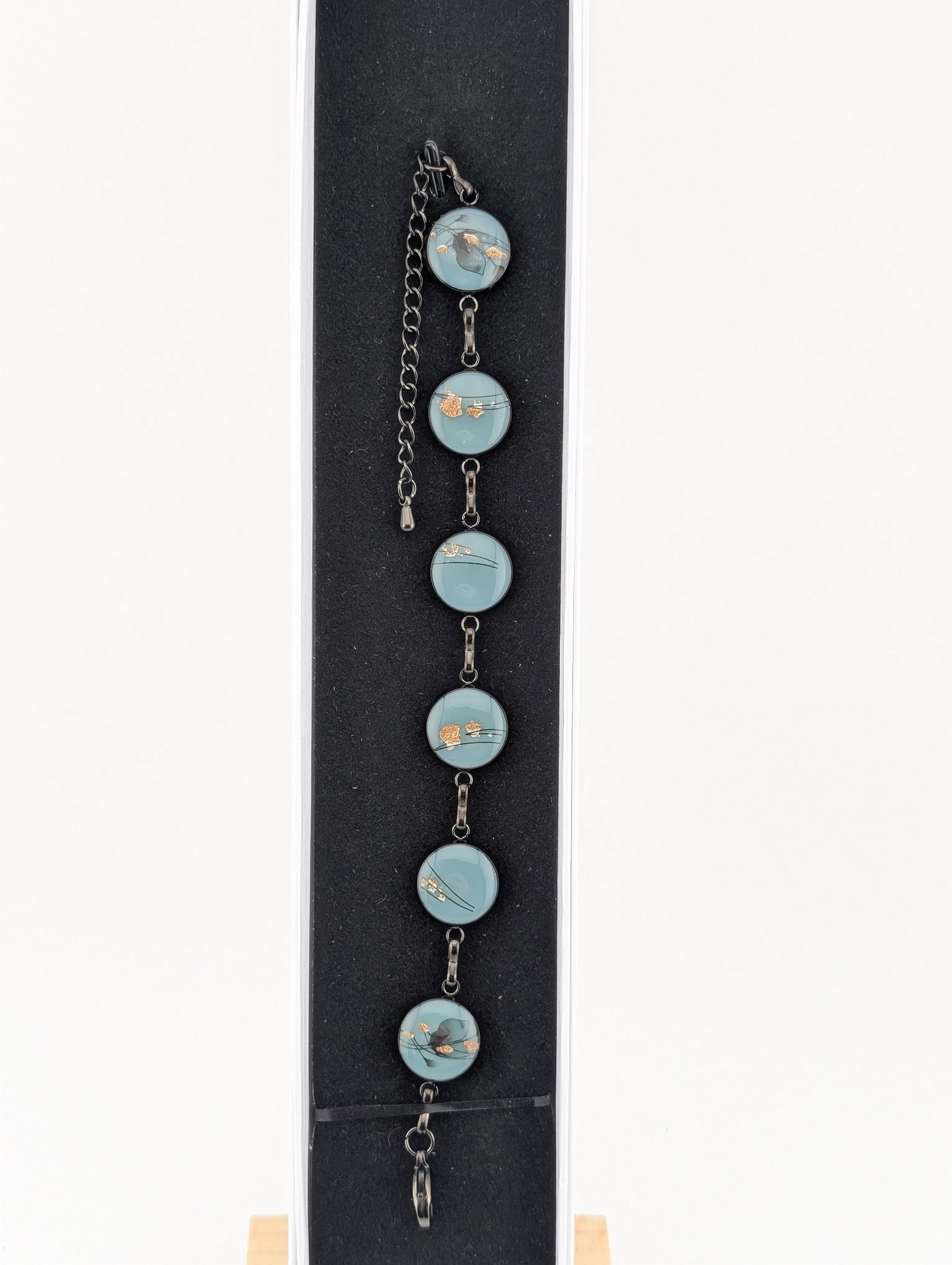 Bracelet Nancy bleu pâle