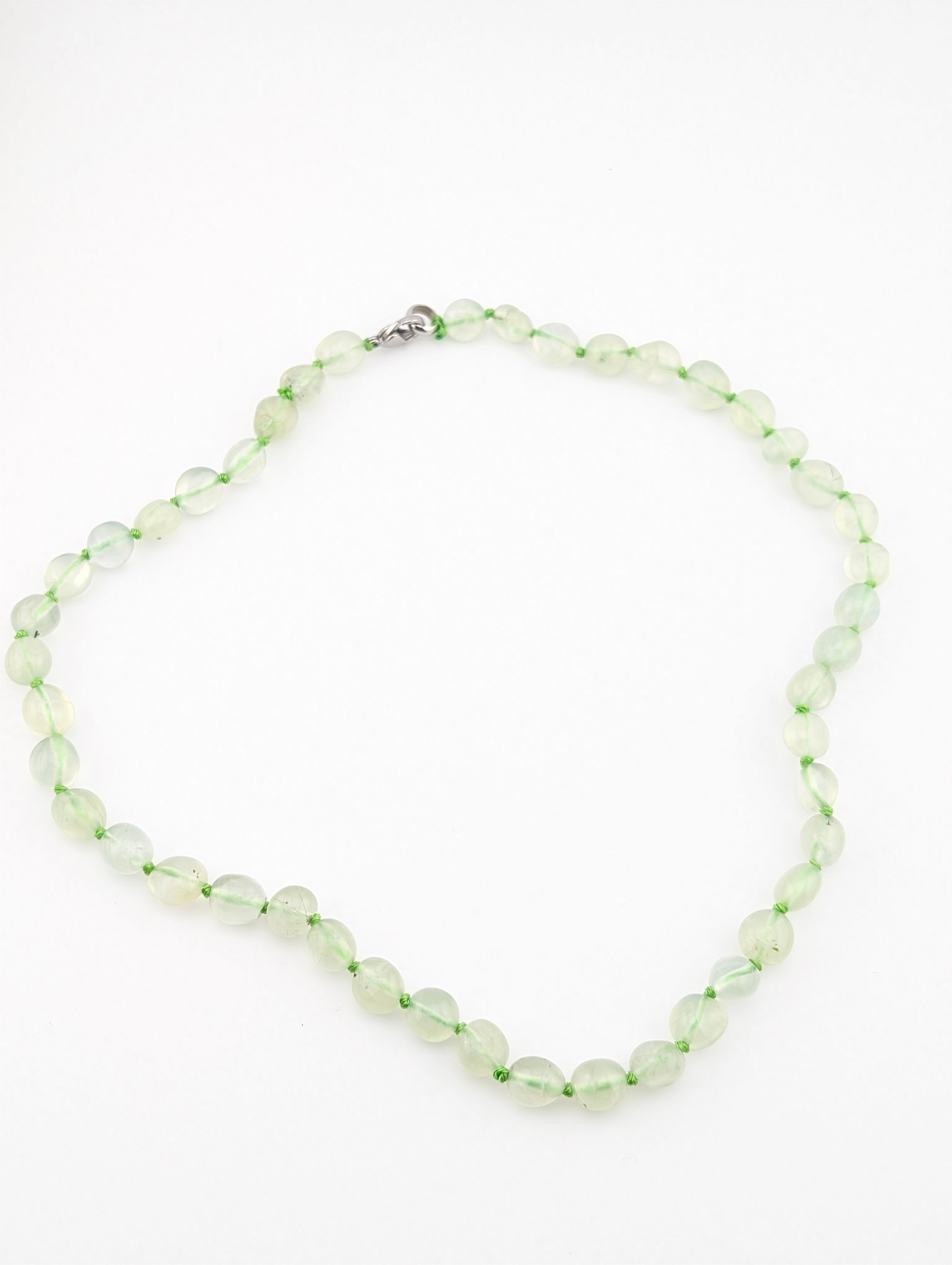 Collier galet Péristerite