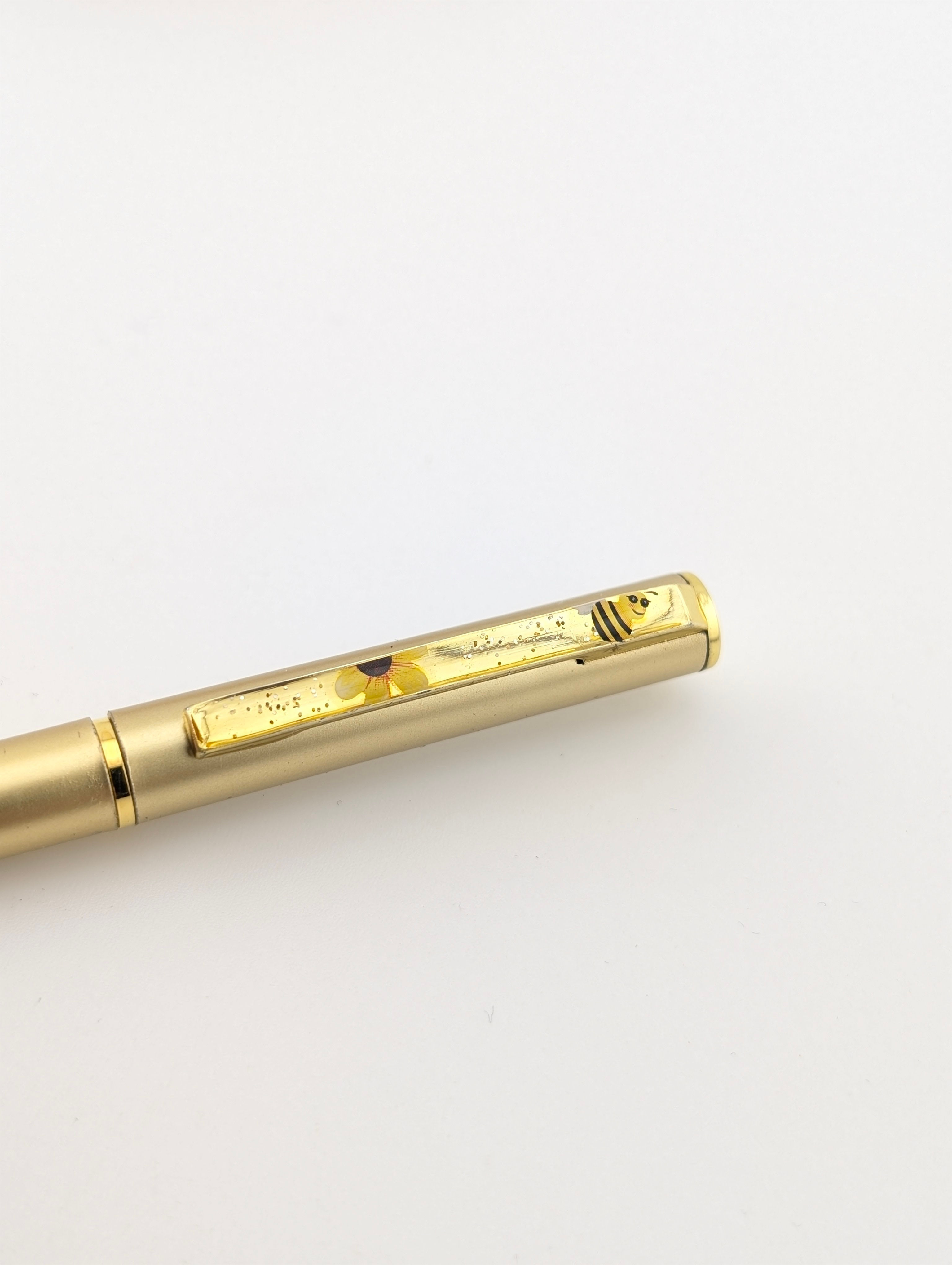 Stylo gold abeille