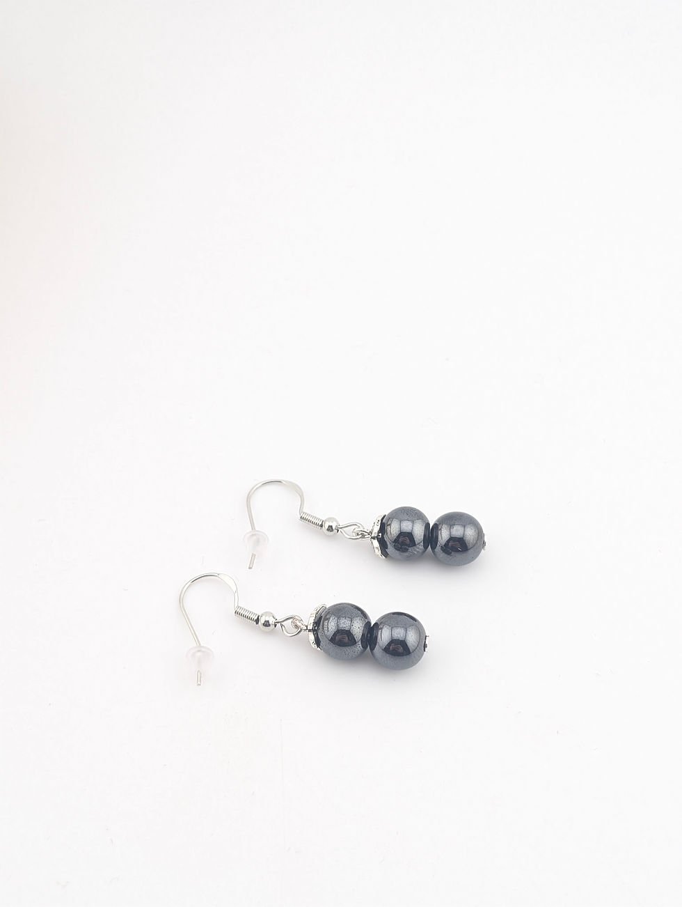 Miniature : Boucles d'oreilles Hématite 