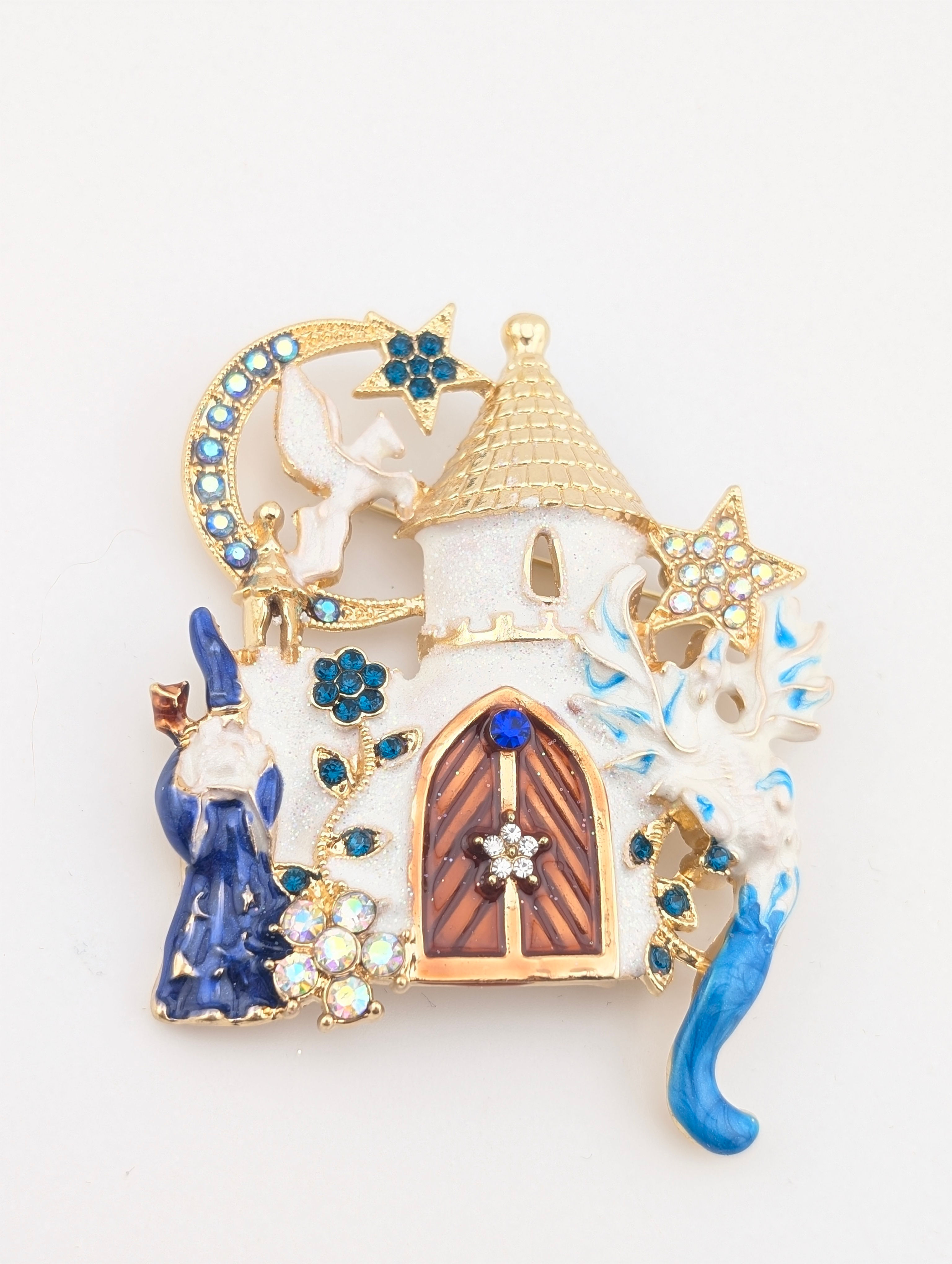 Broche - grand château 