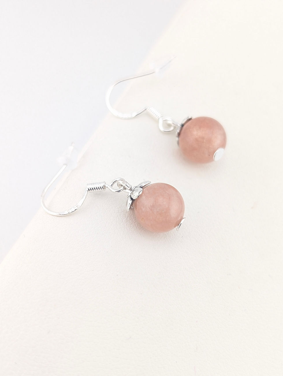 Miniature : Boucles d'oreilles pierre de soleil 