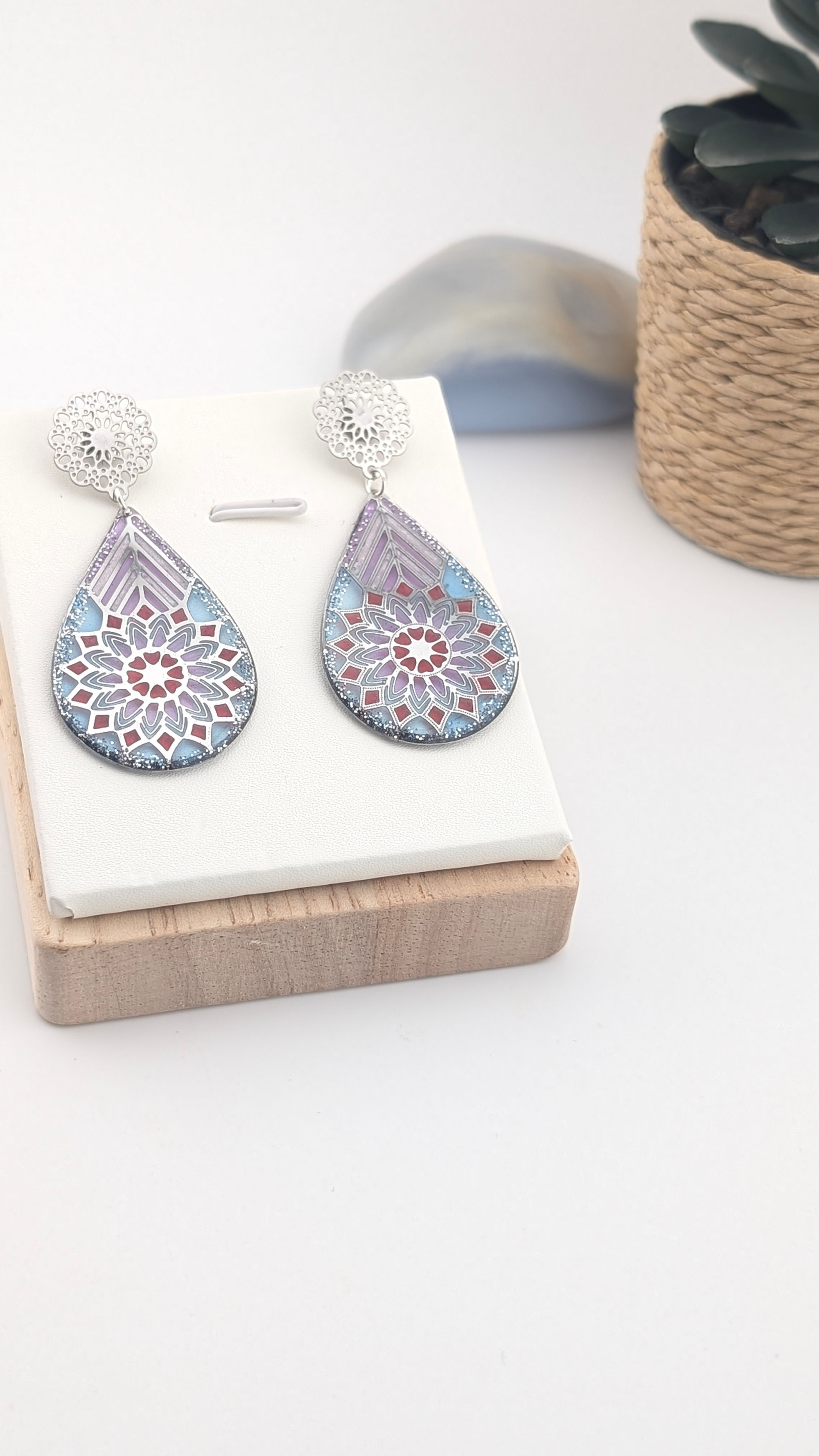 Boucles d'oreilles Élégance Cathédrale