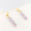 Miniature : Boucles d'oreilles améthyste 