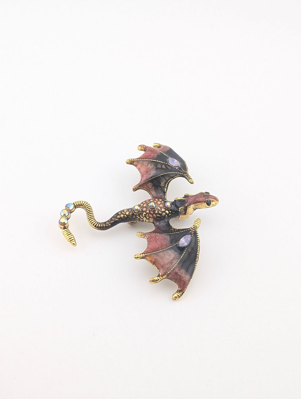Miniature : Broche - Aeralyn dragonne des vents 