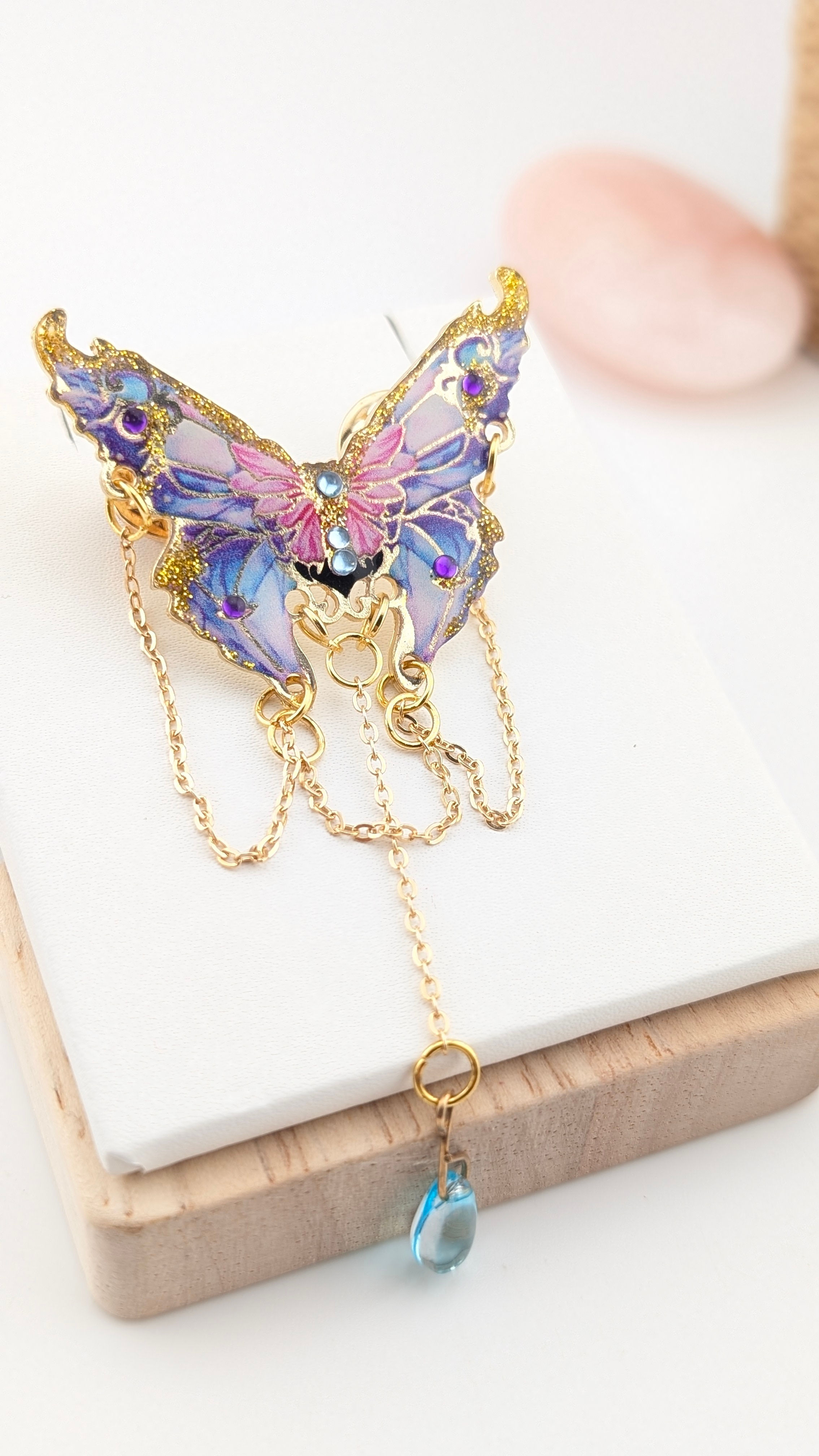 Broche papillon