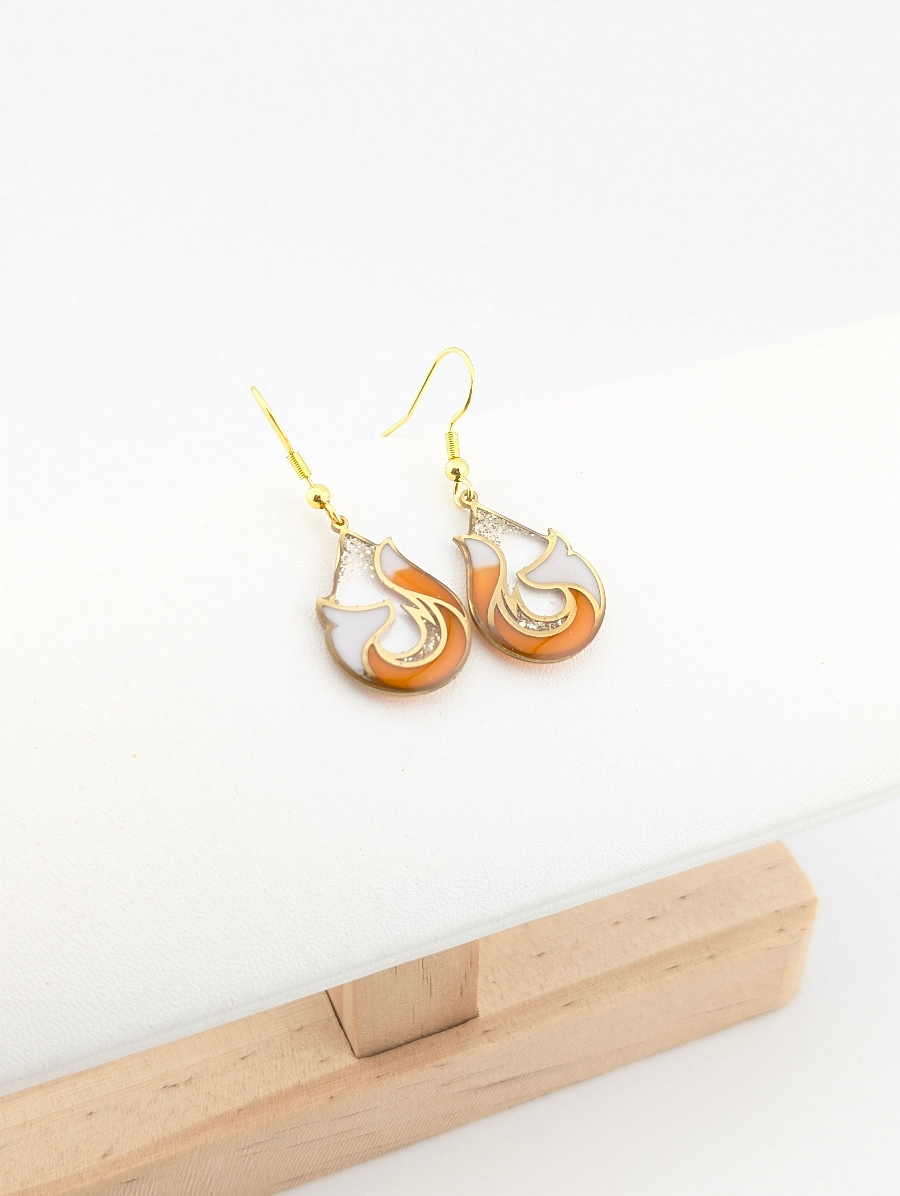 Boucles d'oreilles regne animal Sybil