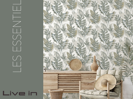 Nieuw! Behang 'Les Essentiels'