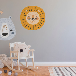 Platinum Shapes Lion Yellow