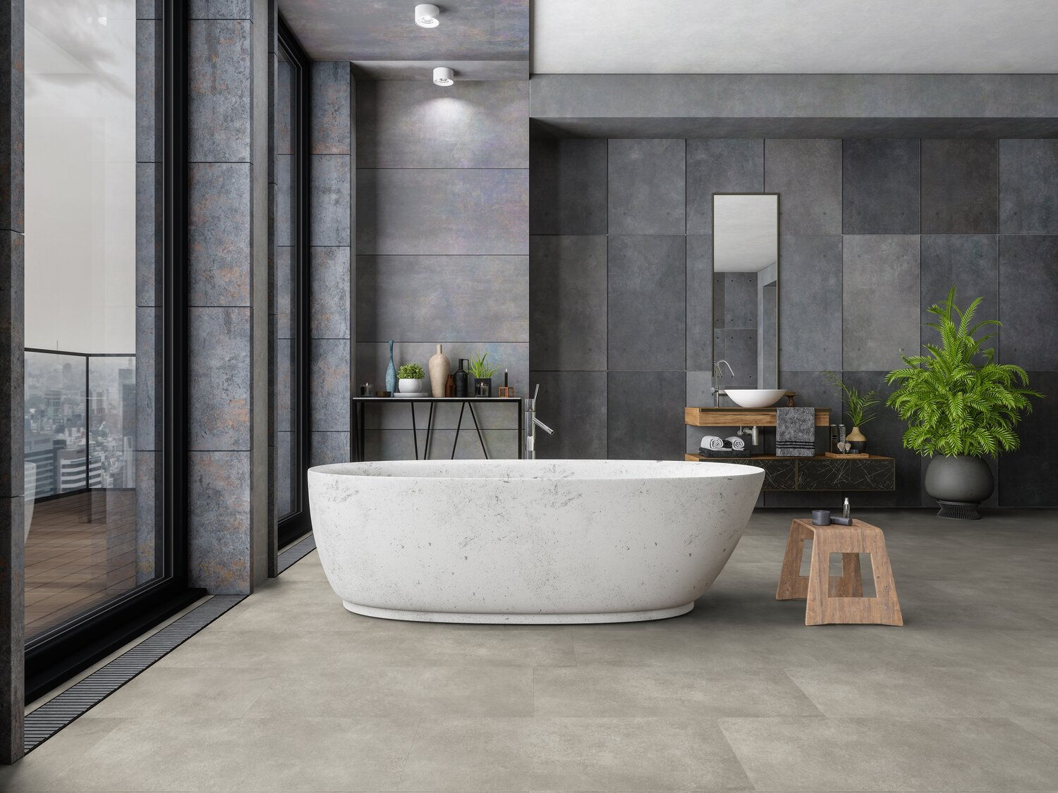 R-55 Lock Acoustic: 1633 Rock Taupe