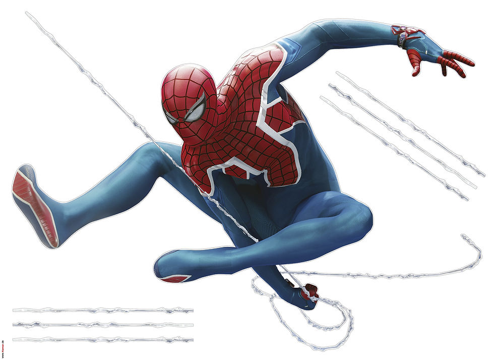 Wandsticker: Marvel Spider-Man Epic Swinging