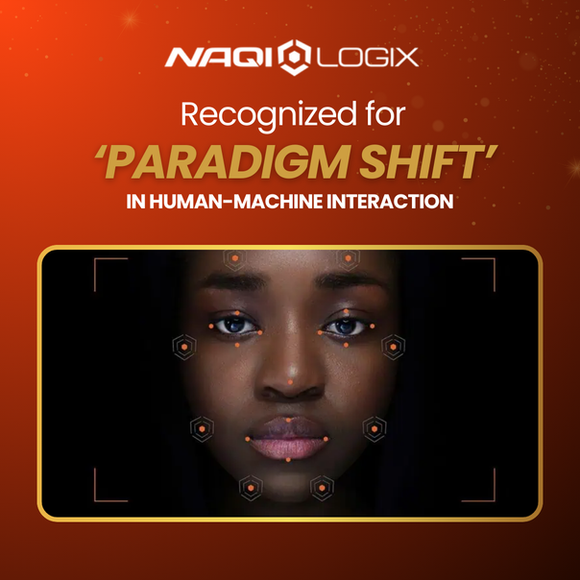 Naqi Logix Recognized for ‘Paradigm Shift’ in Human-Machine Interaction.
