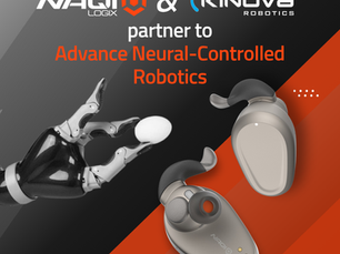 Naqi Logix and Kinova Robotics Partner to Advance Neural-Controlled Robotics