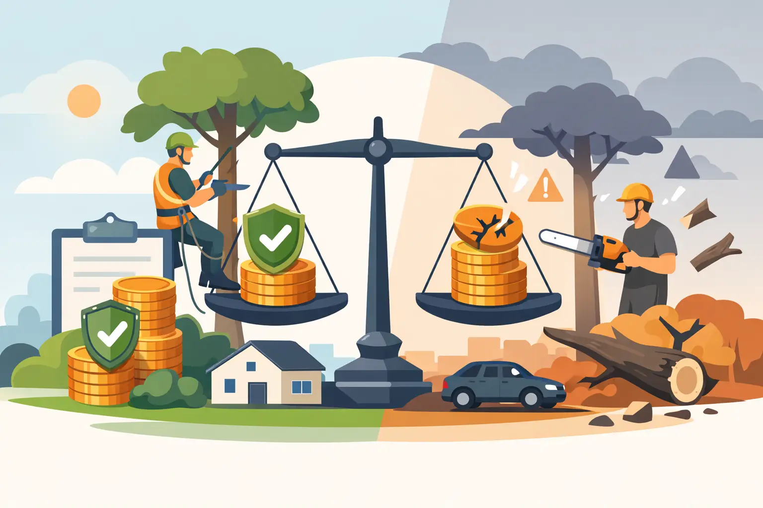 Do Insured Tree Companies Cost More to Hire?