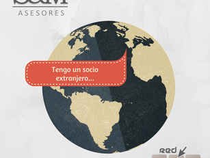 Tengo un socio extranjero...