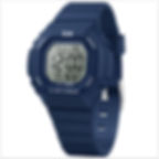 Montre ado digitale bleu foncé étanche de marque Ice Watch avec alarme et chronomètre
