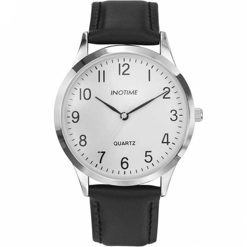 Montre homme cuir noir classique Inotime 962403