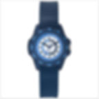 Montre analogique garçon bleue étanche pour enfant de 5 à 10 ans