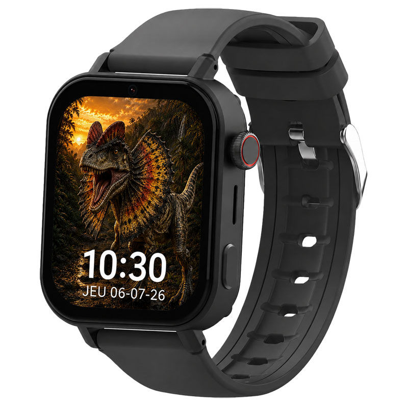 Miniature : Montre GPS enfant Jurassic Watch 4G avec fond d'écran exclusif Dilophosaurus
