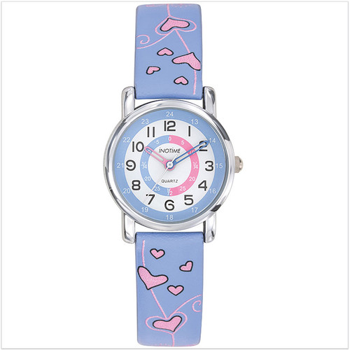 Montre pédagogique Montre enfant fille pour apprendre à lire l'heure
