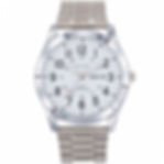 Montre acier homme avec date et jour en français