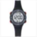 Montre digitale enfant pour garçon étanche 100 mètres avec bracelet noir en silicone