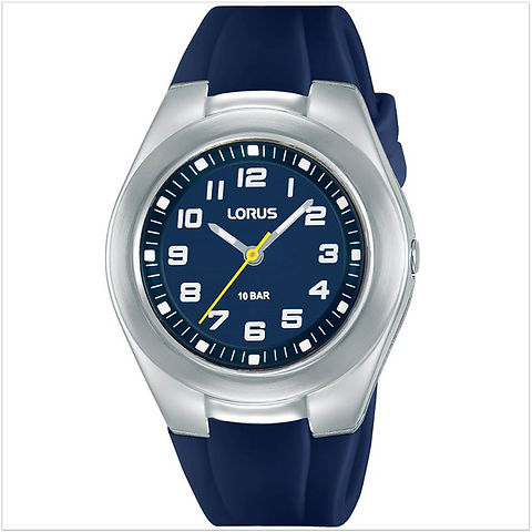 Silicone Strap Reduction Ice Watch Men's Dark Blue Silicone Strap