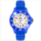 Montre Ice Watch Mini garçon bleue avec bracelet souple et résistant en silicone