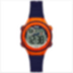 Montre digitale enfant pour garçon de marque Fila étanche 100 mètres avec bracelet bleu en silicone