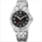 Montre ado garçon en métal étanche 50 mètres de marque Lotus Junior