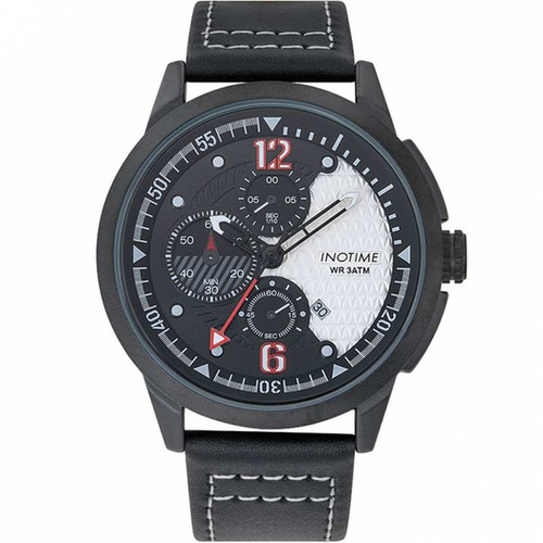 Montre Homme Noire Originale Montre Bracelet Cuir Noir