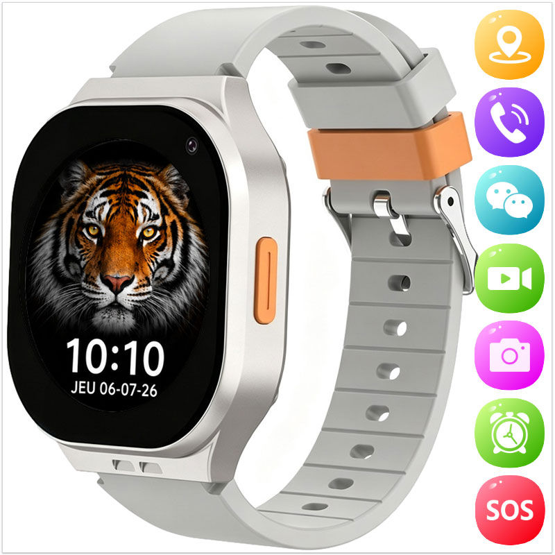 Montre GPS enfant avec fonctions de géolocalisation, appel audio/vidéo et SMS