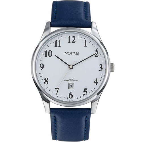 Montre Simple Homme Bracelet Bleu Inotime 962201