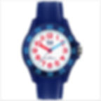 Montre garçon Ice Watch bleue étanche 100 mètres avec bracelet en silicone