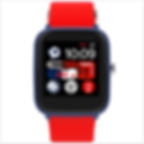 Montre connectée garçon 10 ans Ice Watch avec bracelet rouge en silicone