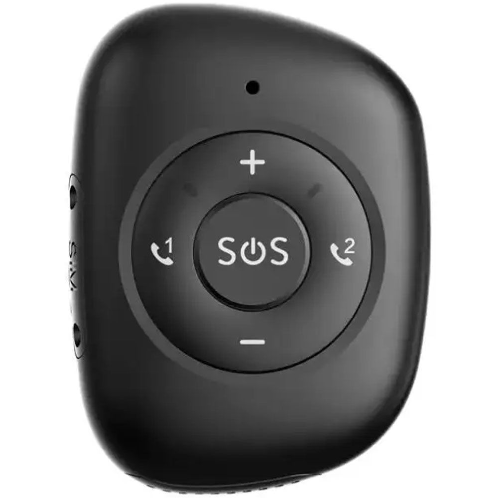 Pendentif alarme senior sans abonnement pour personnes âgées avec collier tour de cou