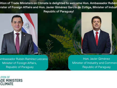 Coalition now 64 Ministers strong! Warmly welcomes Paraguay 🇵🇾