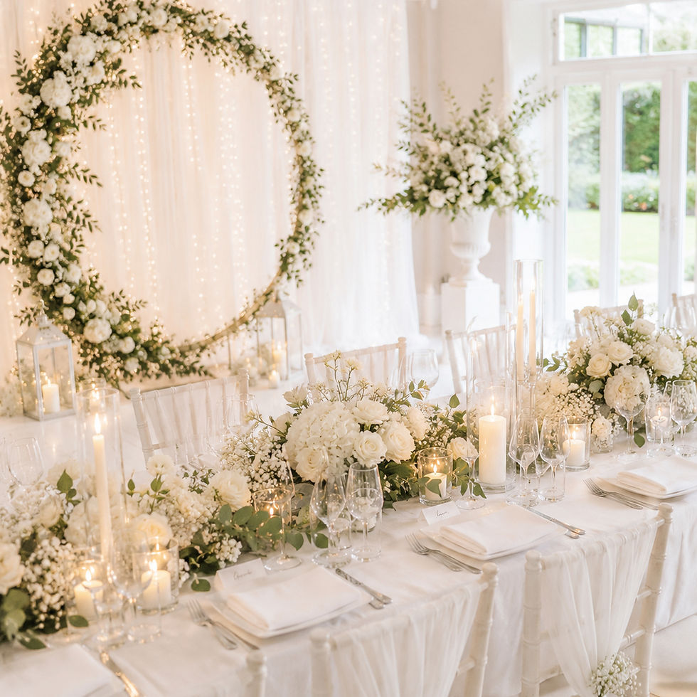 Weddings & Romantic Setups