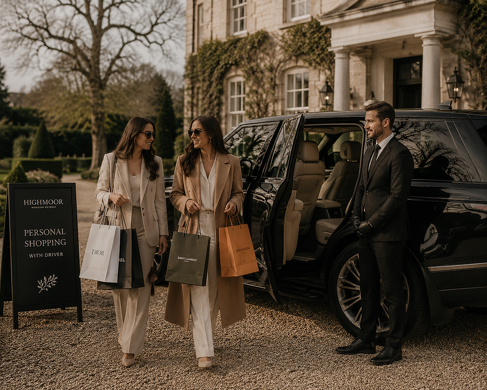 Personal Shopping with Car and Driver