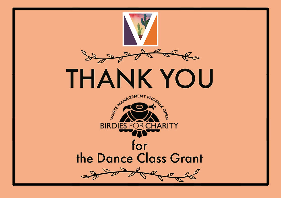 Birdies for Charity Thank You Post